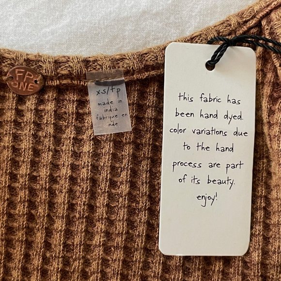 Free People, Katya Thermal Mini Bodycon Dress, XS, Color: GOLDEN YELLOW, NWT/NEW - Picture 3 of 9